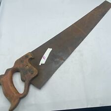 OLD USED VINTAGE WOODWORKING TOOLS RARE HAND SAW F Aprox.Length 30