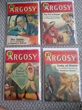 ARGOSY WEEKLY VINTAGE PULP MAGAZINE  LOT OF 4 (1933) picture