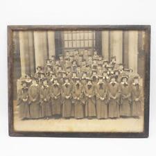Antique Black & White Photograph Aspinwall High School Pittsburgh Class of 1924 picture