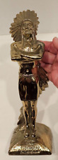 Popai Oma Outstanding Merchandising Achievement Vintage Gold Indian Statue picture