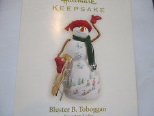 Hallmark 2006 Bluster Toboggan Ornament Snowtop Lodge picture