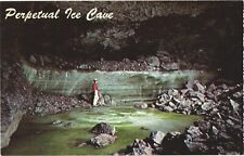 View Inside The Perpetual Ice Cave, South of Grants, New Mexico Postcard picture