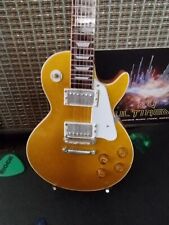 GIBSON 1957 Les Paul Gold Top 1:4 Scale Replica Guitar ~Axe Heaven~ picture