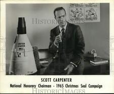 Press Photo Scott Carpenter, National Honorary Chairman- Christmas Seal Campaign picture