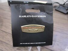 Harley-Davison Motor Cycles 100 Years Of Great Motorcycles Lapel Pin #993T picture