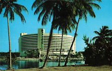 Miami Beach FL Florida, The Fontainebleau Hotel Advertising, Vintage Postcard picture