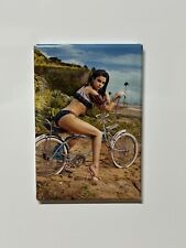 Selena Gomez Lowrider Bike Souvenir  Refrigerator Locker Magnet picture