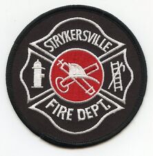 STRYKERSVILLE NEW YORK NY FIRE PATCH picture