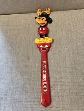 1971 Mickey Mouse Back Scratcher Walt Disney World Vintage Souvenir 15.5