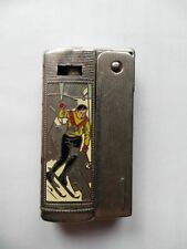 IMCO 6800 COLOR  with pictures Old Lighter Austria Skier Figure skater *AA picture