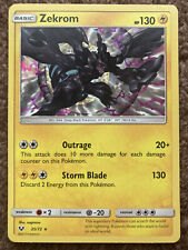 Pokemon Zekrom 35/73 Holo 2017 Card - NM picture