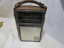 Vintage GE P975D Transistor Portable Radio General Electric AM FM WORKS TESTED picture