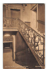 Edinburgh Scotland Postcard 1915-30 Holyrood Palace Interior Iron Railing Stair picture