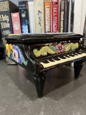 VINTAGE JAMAR MALLORY  GRAND PIANO TRINKET JEWELRY BOX CERAMIC POTTERY picture