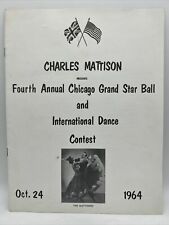 1964 CHARLES MATTISON 4TH ANNUAL CHICAGO GRAND STAR BALL & INTL DANCE CONTEST picture