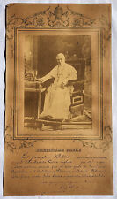 RARE SIGNATURE SSPX POPE PIUS X PHOTO and APOSTOLIC BLESSING PLENARY INDULGENCE picture