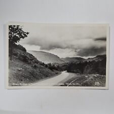 Road Scene The Cumberland Mountains TN VA KY RPPC Postcard Clouds Shale Rock picture