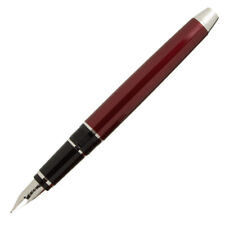 Pilot Metal Falcon Fountain Pen in Burgundy - Soft Flexible Broad - Brand New picture