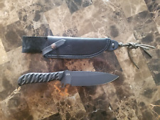 TOPS Knives Silent Hero / 1095 Steel / Rocky Mountain Tread Micarta Handles picture