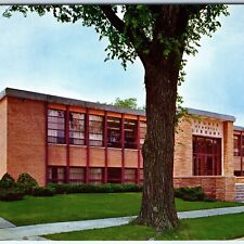 c1960s Waverly IA Homuth Memorial Library Wartburg College Mid Mod Building A230 picture