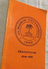Clemson University S.C. Handbook 1964-65 softcover 108 pgs. Published by YMCA picture