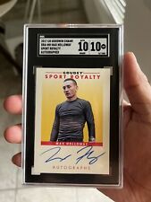 2017 UD Goodwin Champions Goudey Sport Royalty MAX HOLLOWAY SGC 10 Auto 10 picture