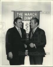 1970 Press Photo Fred Eagan & John Cleutat plan March of Dimes fundraiser picture