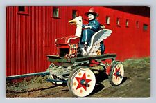 Baraboo WI-Wisconsin, Mother Goose Fairy Tale Float, Vintage Souvenir Postcard picture