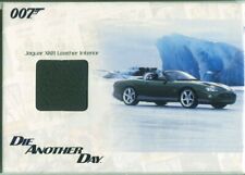 2009 James Bond Heroes & Villains Jaguar XKR Leather Interior Relic JBR5 182/333 picture