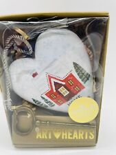 New Demdaco Art Hearts Home For The Holidays Hallmark Gold Crown Exclusive NIB picture