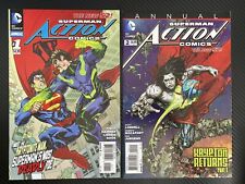 DC Comics The New 52 Superman Action Comics Annual #1 2012, Annual #2 2013 picture