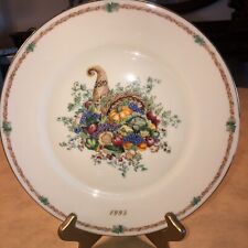 Lenox America's Bounty  2nd Annual Thanksgiving Plate 1995 LTD Edition #D840 EUC picture
