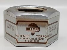 VTG BIG Hillman Fastener Corp Cincinnati OH Advertiser Nut Hardware Paperweight picture