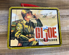 Vintage 1997 GI JOE Action Soldier TIN LUNCH BOX Collectible Item picture