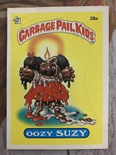 Garbage Pail Kids OS1 GPK 1st Series Oozy Suzy Card 28a picture