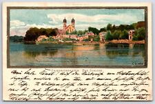 Postcard Germany Friedrichshafen on Lake Constance a/s C Biese 1900 AP5 picture
