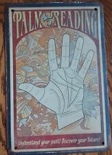Vintage palm reading tin sign picture