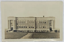 Vintage Central Valley High School Real Photo Ford T Model Old Building Lawn P2 picture