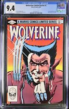WOLVERINE Limited Series #1 CGC 9.4 NM - F. Miller Marvel 1st Solo Comic 1982 picture