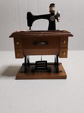Vintage 1980s Sewing Machine Music Box By Berkeley Designs Plays  Buttons & Bows picture