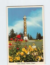 Postcard Astor Column Astoria Oregon USA picture