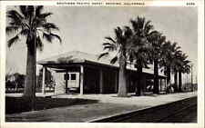 Redding California CA Train Station Depot 1910s-30s Postcard picture