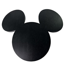 Disney Mickey Mouse Pottery Barn Black Wood Cheese Charcuterie Board 10
