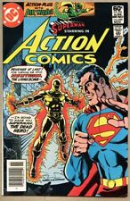Action Comics #525-1981 vf 8.0 Joe Staton Superman Air Wave   picture