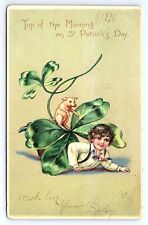 Postcard St. Patrick's Day Top Of The Morning Raphael Tuck & Sons c.1907 picture