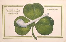 1907 St. Patrick's Day Greetings Postcard 