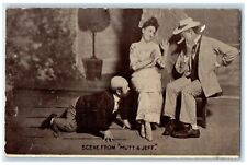 1912 Scene From Mutt & Jeff Yakima Theatre Yakima Washington WA Antique Postcard picture