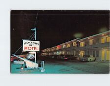 Postcard Frenchman's Bay Motel Bar Harbor Maine USA picture