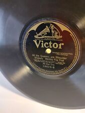 Antique Music Records Storage Book With Records.Victor Columbia Decca picture