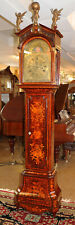 Stunning Late 18th Century Figural Dutch Marquetry Tall Case Grandfather Clock  picture